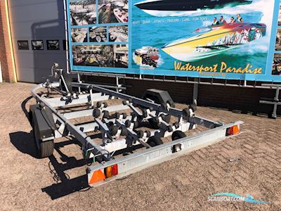 Stallingstrailer Nautillas 1-asser geremd Bådtrailer 2024, Holland