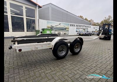 USA trailer Tandemasser geremd Bådtrailer 2024, Holland