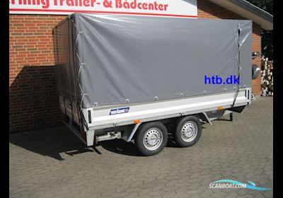 Variant 2018P3 m/Høj Presenning 150 cm Bådtrailer 2024, Danmark