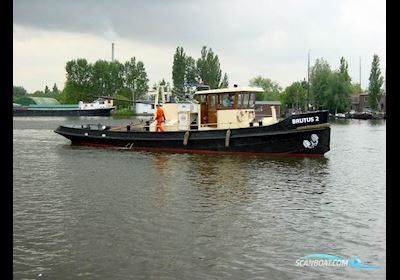 Barge Tug Bådtype ej oplyst 1905, med Bolnes motor, Holland