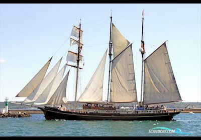 Royal Tallship 3-Mast Sail Schooner Bådtype ej oplyst 1937, med Caterpillar motor, Holland