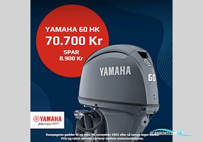Yamaha F60FETL Bådtype ej oplyst 2025, med Yamaha F60FETL motor, Danmark