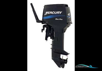 40 hk Mercury Sea Pro Mlh 2 Takt - Erhvervsmotor Båtmotor 2024, Danmark