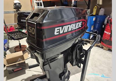 Evinrude 50 HK - 1997 - 2 Takt - Elstart - Powertrim Båtmotor 1997, med Evinrude motor, Danmark