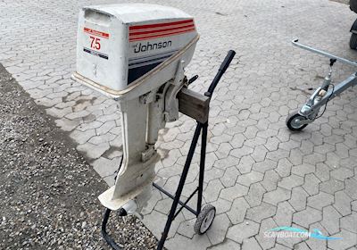 Johnson Seahorse 7,5 Båtmotor 1975, med Johnson Seahorse motor, Danmark