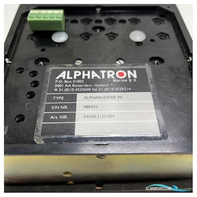 Alphatron Rudder Angle Indicator Display Alpharudder 90 Båtsutrustning 2025, Holland
