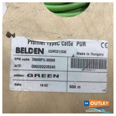 Belden 70008PU.00305 Cat5 Network Cable 500 Meter Båtsutrustning 2025, Holland