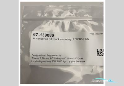 Cobham Sailor 19 Inch Rack Mount Kit For Sailor 6080 Power Supply Båtsutrustning 2025, Holland