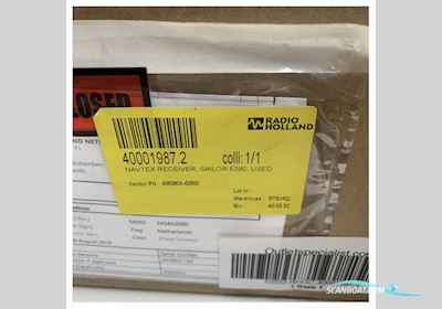 Cobham Used Sailor 6390 Navtex Receiver - 406390A-00500 Båtsutrustning 0, Holland