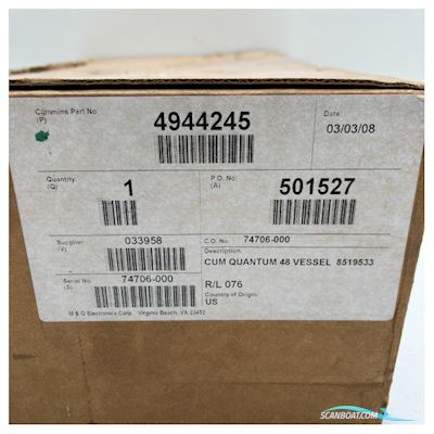 Cummins QSB/C/L/M Vessel Interface Panel 8519533 - 4944245 Båtsutrustning 2025, Holland