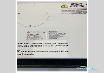 Frigomar 728 Marine Fancoil Unit for Aircon 230V - 5000 BTU Båtsutrustning 2025, Holland