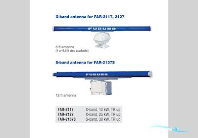 Furuno Far-2137S/2837S Marine Radar Unit With Deicer - Far-2137S Båtsutrustning 2025, Holland