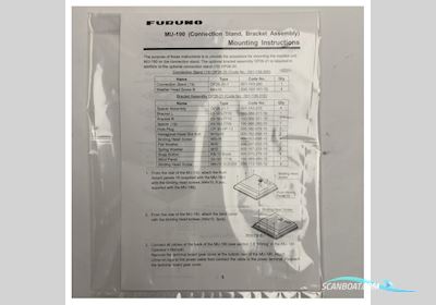 Furuno OP26-20 MU-190 Marine Monitor Connection Stand Båtsutrustning 2025, Holland