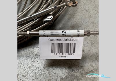 Hanse 345 RVS zeerailing compleet zonder doorgang Båtsutrustning 2025, Holland