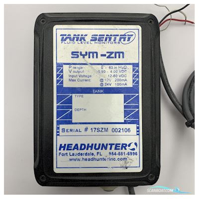 Headhunter Sym-ZM UT-250 Tank Level Sensor Båtsutrustning 2025, Holland