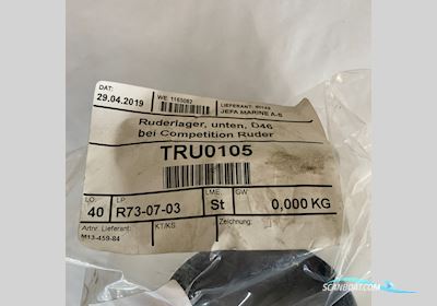 Jefa Roerlager 84 mm - M13-459-84 Voor Dehler 46 Båtsutrustning 2025, Holland