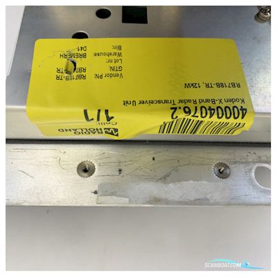 Koden Jrc X-Band Radar Transceiver Unit - RB718B-TR 12 kW Båtsutrustning 2025, Holland
