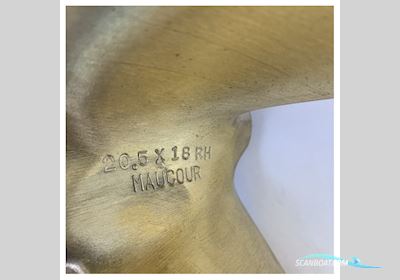 Maucour High-Quality 20.5 x 18 4-Blade RH Marine Propeller Brass 40 mm - Hjh205180RH04 Båtsutrustning 2025, Holland
