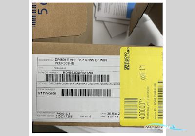 Motorola DP4801EB Vhf Handheld Marine Radio With Gps, Bluetooth, Wifi - Waterproof Dmr Uhf - Mdh56Jdn9RA1Anb Båtsutrustning 2025, Holland