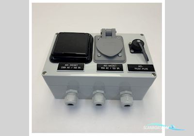 Onbekend Ais Pilot Plug And Mains Socket Box 230 / 115V Båtsutrustning 2025, Holland