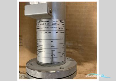 Onbekend Marine Grade Veka Visual Floater 23024/PN16 Stainless Steel Level Indicator For Tanks And Pipelines Båtsutrustning 2025, Holland
