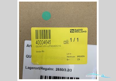 Phoenix Contact Quint-Ups/ 24DC/ 24DC/10 Din-Rail Ups Båtsutrustning 2025, Holland