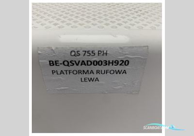 Quicksilver 755 Pilot House Port Side GRP Swimplatform White Coated - 879DEL330 Båtsutrustning 2025, Holland