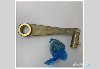 Riva SP430 50 mm brass stern mount rudder port with tiller arm Båtsutrustning 2026, Holland