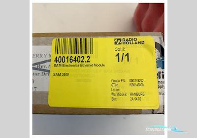 SAM Electronics Ethernet Module 3400 100.3806 Båtsutrustning 2025, Holland