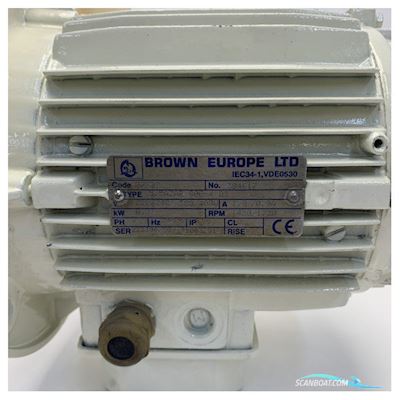 Sperry Marine Bridgemaster X-Band Radar Motor - Gpl080-2GW/30 Båtsutrustning 2025, Holland