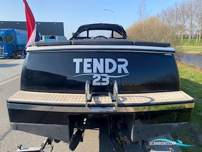 Tendr 23 Outboard 7 Meter Polyester Sloep Zwart Båtsutrustning 2025, Holland