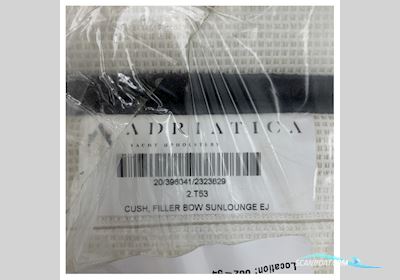 Uttern T53 Sunlouge filler cushion for sunpad antracite - 2323829 Båtsutrustning 2025, Holland