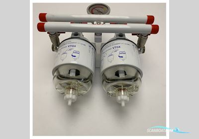 Vetus Dual Marine Fuel Filter And Water Separator 75704VT - 190L / 10 Micron Båtsutrustning 2025, Holland