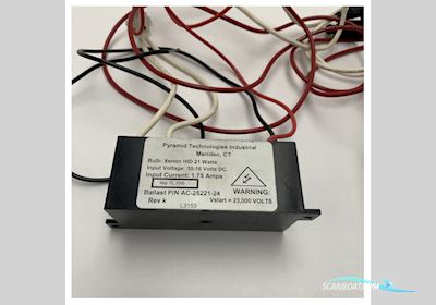 Vetus Underwater 12V 21W Xenon Hid Marine Lamp With Durable Metal Housing - Ssul2000-X Båtsutrustning 2025, Holland