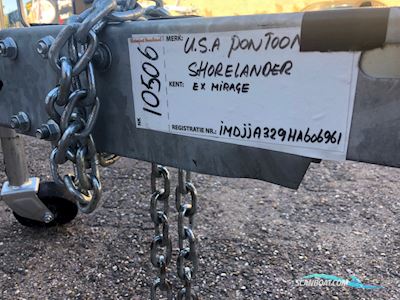 PONTOON Stallingstrailer 2-asser (USA) Båttrailer 2024, Holland