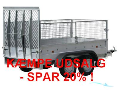Variant 2004 F2 MR m/60 cm Netgitter Båttrailer 2025, Danmark
