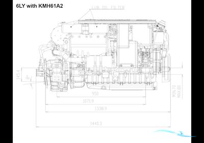Yanmar 6LY400 Boat engine 2024, Denmark