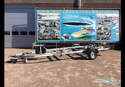Stallingstrailer Nautillas 1-Asser Geremd Boat trailer 2024, The Netherlands