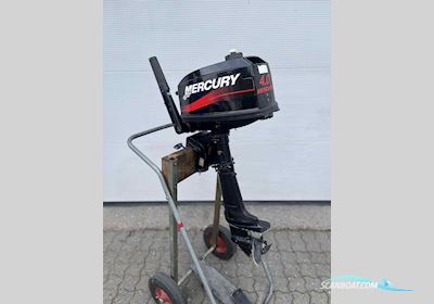 4 hk Mercury 2 Takt Boatengine 2025, with Mercury engine, Denmark