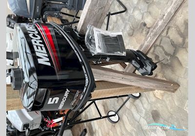 5 hk Mercury 2 Takt -  Motor Kun Salg Til Cvr Nummer. Boatengine 2024, Denmark