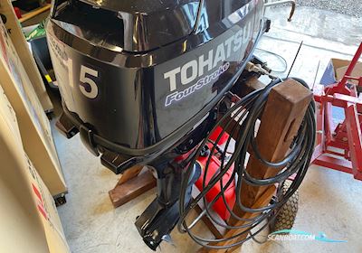 Tohatsu 15HK Boatengine 2021, with Tohatsu 15HK engine, Denmark