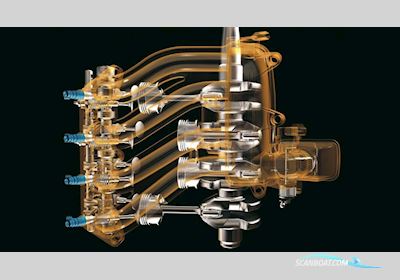 Yamaha F50Let2L Boatengine 2025, with Yamaha F50Hetl engine, Denmark