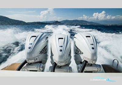 Yamaha XF425XSA2 Pearl White Boatengine 2024, with Yamaha XF425XTO engine, Denmark