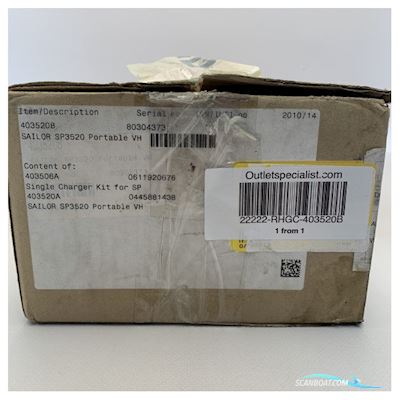 Cobham SAILOR SP3520 VHF GMDSS set - 403520B Boatequipment 2025, The Netherlands