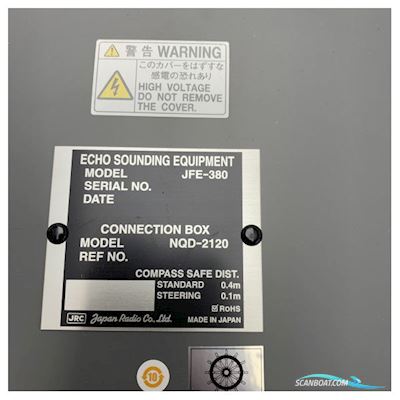Jrc Jfe-380 Marine Echosounder With Nqd-2120 Boatequipment 0, The Netherlands