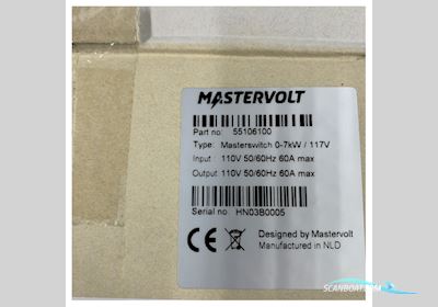 Mastervolt Masterswitch Automatic Marine Transfer Switch 7 kW 110V - 55106100 Boatequipment 2025, The Netherlands