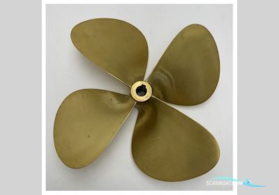 Maucour High-Quality 20.5 x 18 4-Blade RH Marine Propeller Brass 40 mm - Hjh205180RH04 Boatequipment 2025, The Netherlands