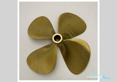 Maucour High-Quality 20.5 x 18 4-Blade RH Marine Propeller Brass 40 mm - Hjh205180RH04 Boatequipment 2025, The Netherlands