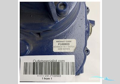 Maxwell P100903 Marine Windlass Gearbox 75:1 Type 2200 - 100Tdc Boatequipment 0, The Netherlands