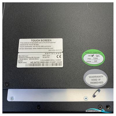 Mtu Hatteland 24 Inch Glass Bridge Engine Control Monitor - X00E50211827 Boatequipment 2026, The Netherlands